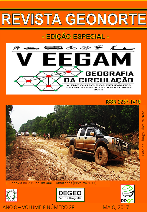 					Visualizar v. 8 n. 28 (2017): Edição Especial: 6 V-EEGAM
				