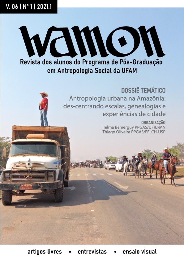 					Visualizar v. 6 n. 1 (2021): Antropologia Urbana na Amazônia: des-centrando escalas, genealogias e experiências de cidade
				