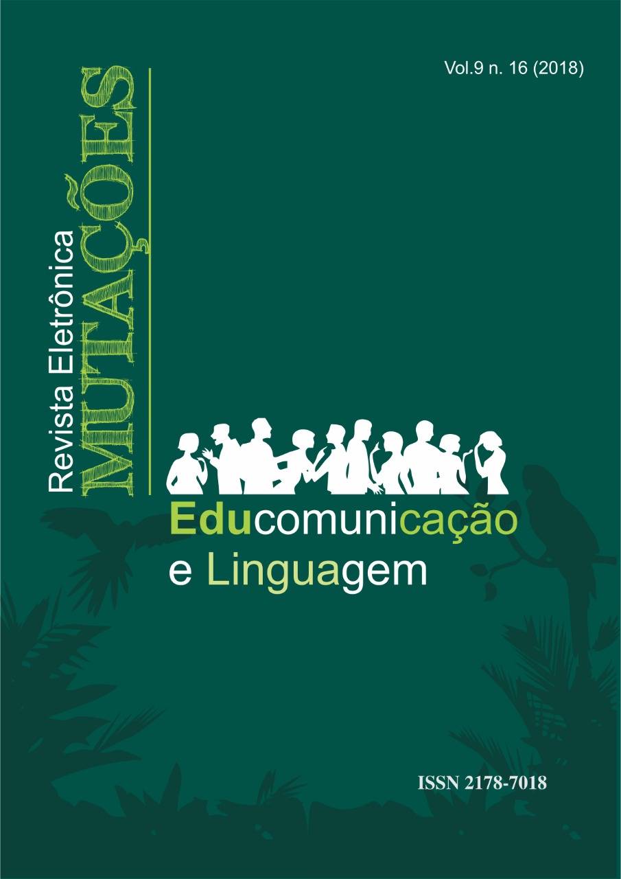 					Visualizar v. 9 n. 16 (2018): Educomunicação e Linguagem
				