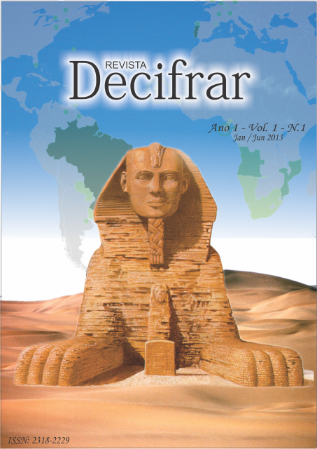 Revista Decifrar Manaus/AM Vol. 01, nº 01 (Jan/Jun-2013)