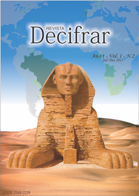 Revista Decifrar Manaus/AM Vol. 01, nº 01 (Jul/Dez-2013)