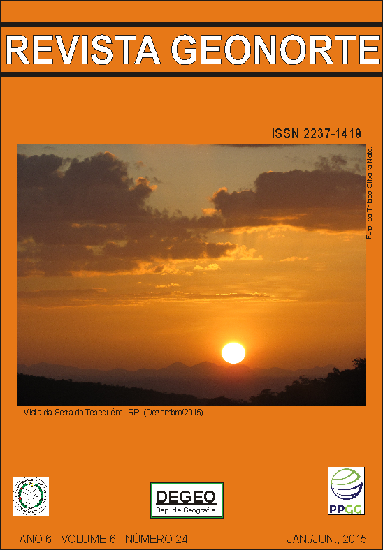 Revista do Departamento de Geografia e do Programa de Pós-Graduação em Geografia da Universidade Federal do Amazonas - UFAM. Esta edição reuni os trabalhos do 10º Simpósio Nacional de Geomorfologia. Boa Leitura.