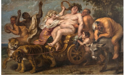 El triunfo de Baco 1636 - 1638. Museo del Prado.